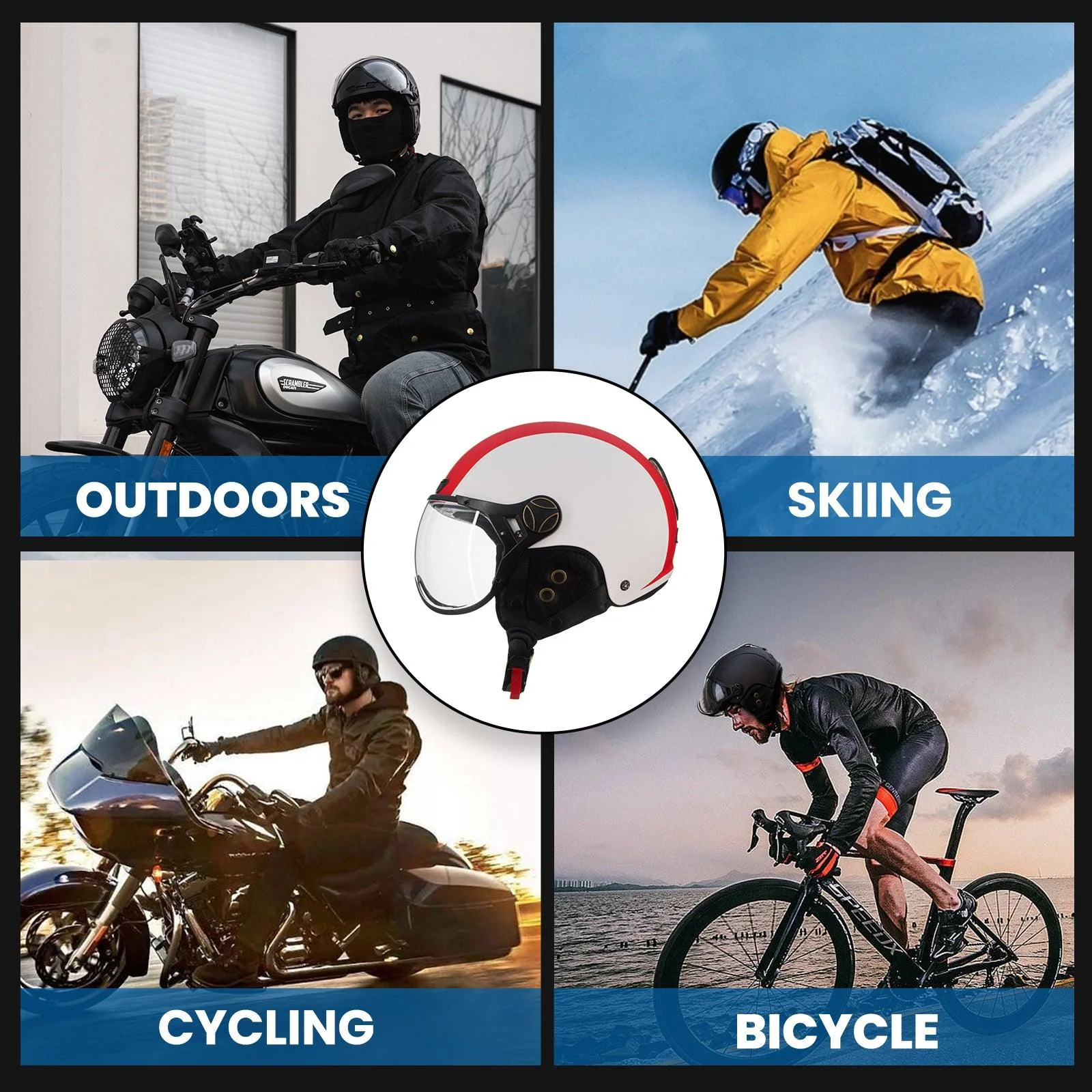ILM Bike Helmet Model Z102 - Image 9