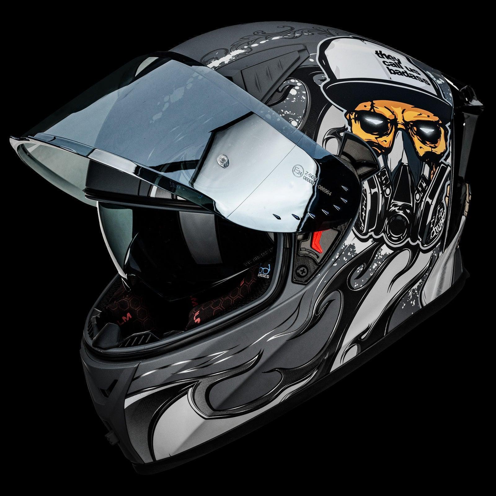 Clearance Sale - ILM Full Face Motorcycle Helmet Model Z501 (5 Colors) - Image 10
