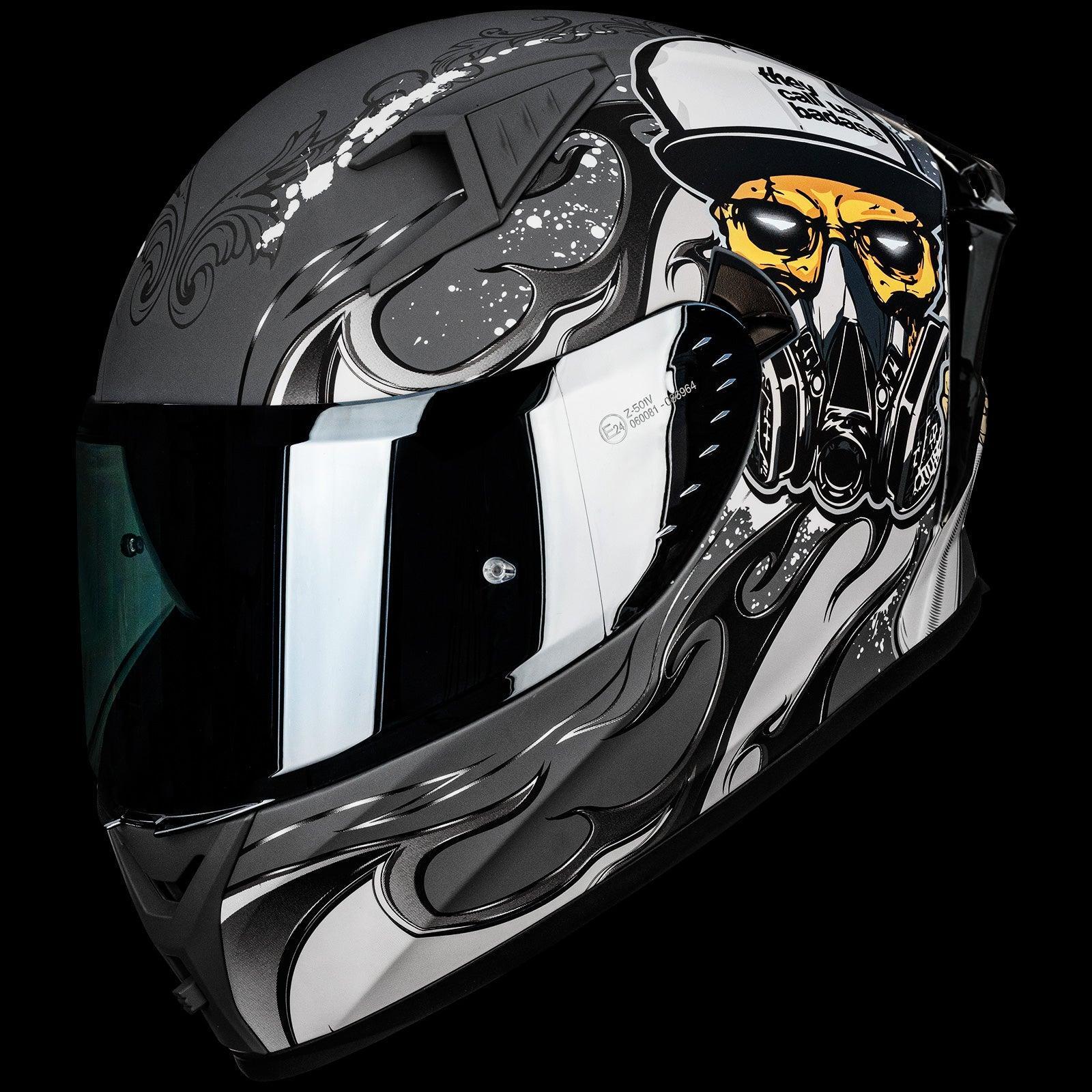 Clearance Sale - ILM Full Face Motorcycle Helmet Model Z501 (5 Colors) - Image 9